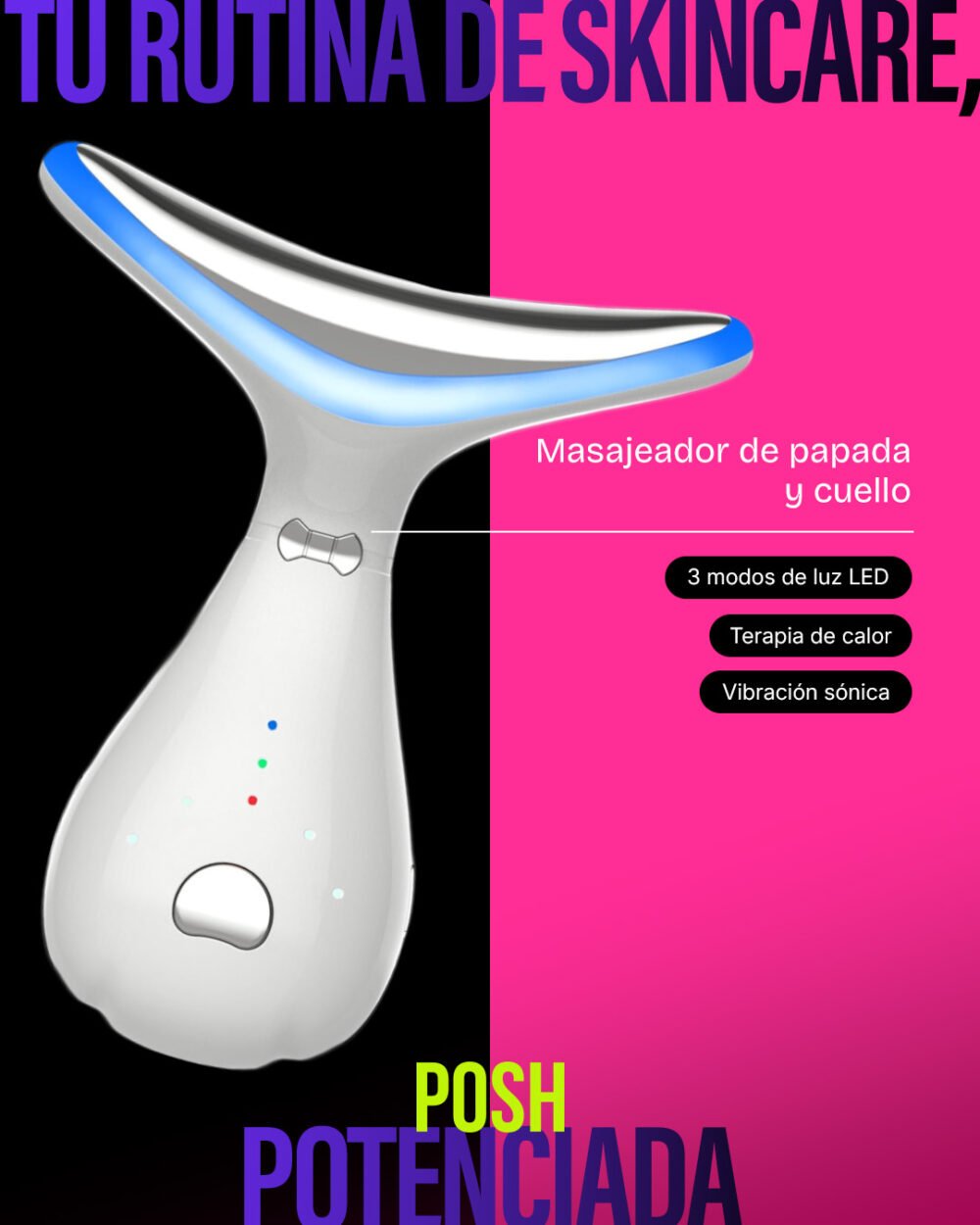 Masajeador Reductor de Papada y Cuello