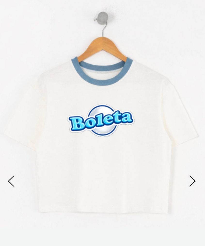 Remera Boleta Amora Muse