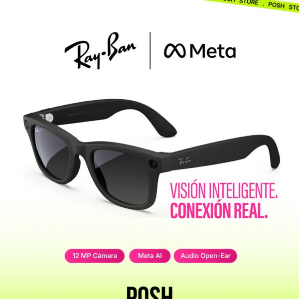 Lentes Inteligentes Ray-ban Meta Wayfarer 3k Ultra Hd Gen 2