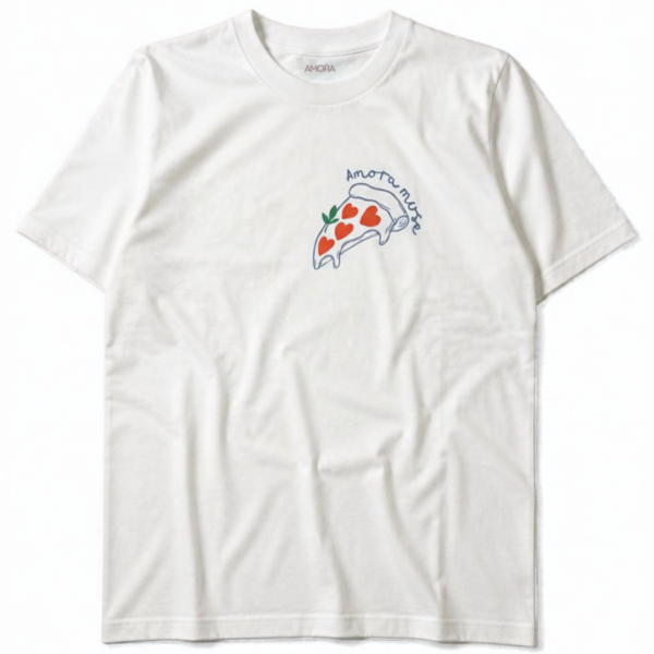Remera Over Size Eat More Pizza
